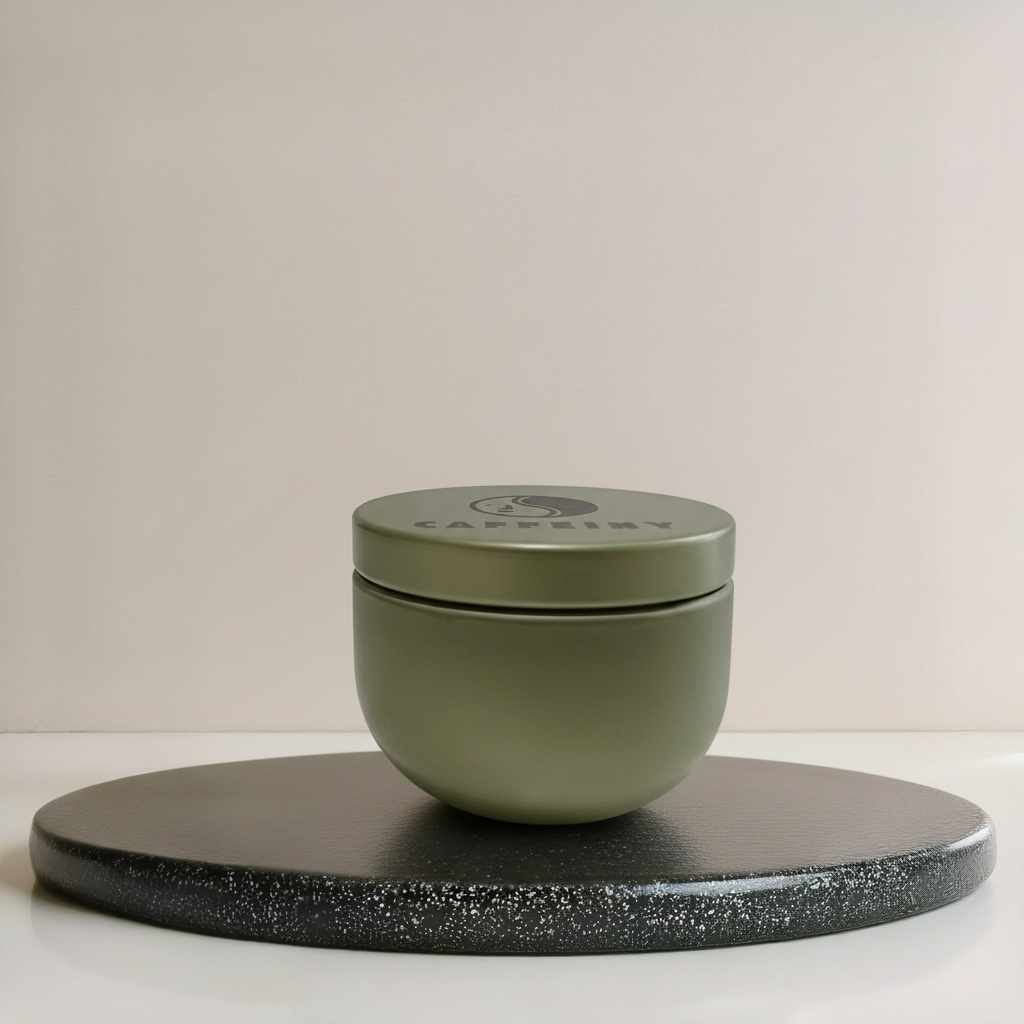 Caffeiny Matcha Container (empty)