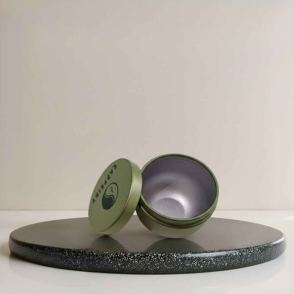 Caffeiny Matcha Container (empty)