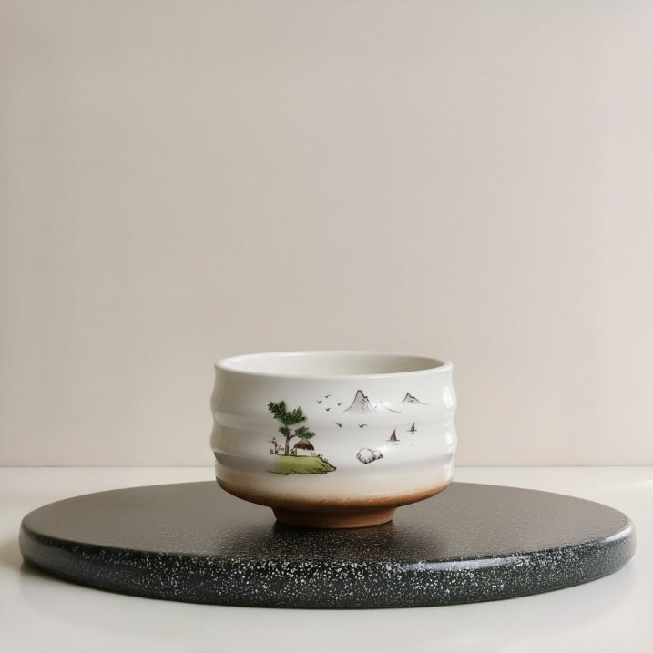 Painted Matcha Ceremony Set