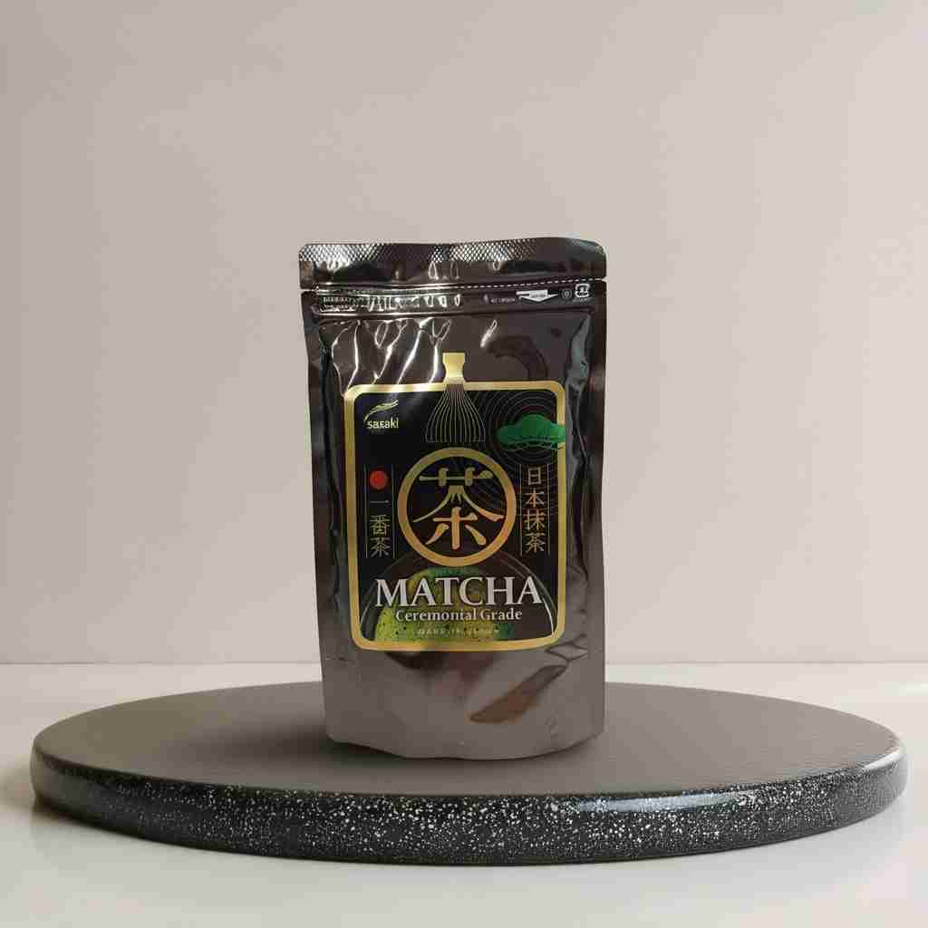 Ceremonial Grade Matcha, 100 g Beutel von Caffeiny